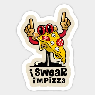 I'm pizza Sticker